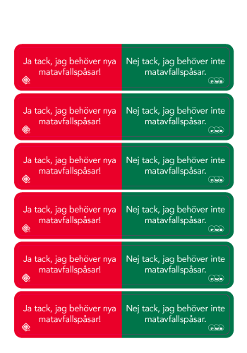 Slider clip - Etiketti vakio