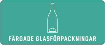 Tarrat – Sensibin, Färgade glasförpackningar