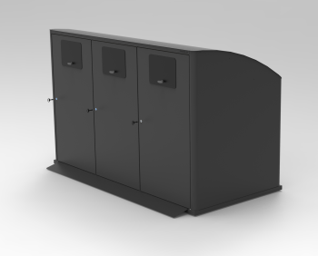 3x660 litrainen Deep