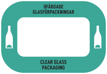Royal C Eco tarrat - ofärgade glasförpackningar