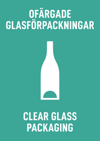 Tarrakyltti - Ofärgat glas
