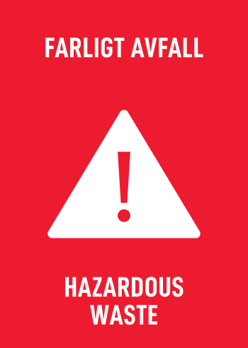 Tarrakyltti – Farligt avfall